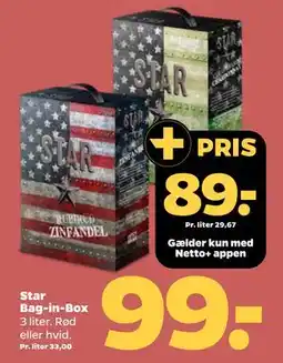 Netto Star Bag-in-Box tilbud