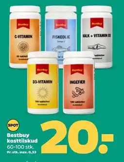 Netto Bestbuy kosttilskud tilbud