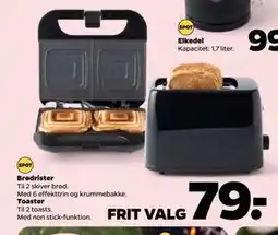 Netto Brødrister tilbud
