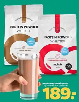 Netto Murph whey proteinpulver tilbud