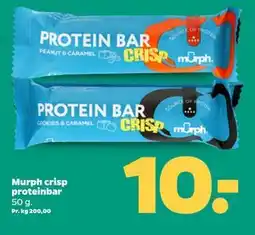 Netto Murph crisp proteinbar tilbud