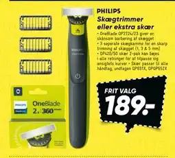 Bilka Skægtrimmer eller ekstra skær tilbud