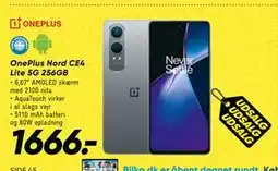 Bilka OnePlus Nord CE4 Lite 5G 256GB tilbud
