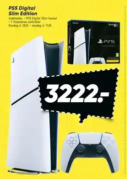 Bilka PS5 Digital Slim Edition tilbud