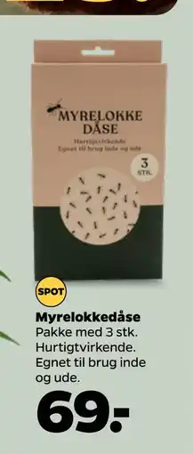 Netto Myrelokkedåse tilbud
