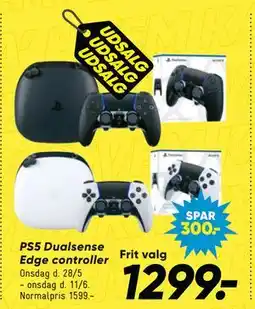 Bilka PS5 Dualsense Edge controller tilbud