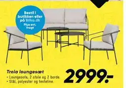 Bilka Troia loungesæt tilbud