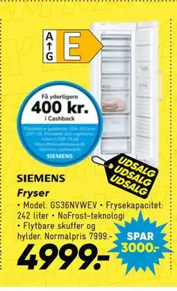Bilka Fryser tilbud