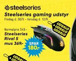 Bilka Steelseries Rival 5 mus tilbud