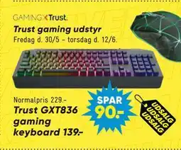 Bilka Trust GXT836 gaming keyboard tilbud