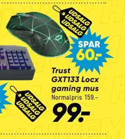 Bilka Trust GXT133 Locx gaming mus tilbud