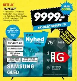 Bilka SAMSUNG TQ75Q7F tilbud