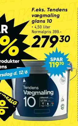 Bilka Tendens vægmaling glans 10 tilbud