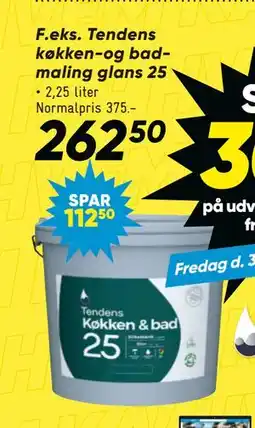 Bilka Tendens køkken-og badmaling glans 25 tilbud