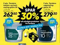 Bilka SPAR 30% på udvalgte produkter fra Tendens tilbud