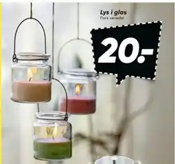 Bilka Lys i glas tilbud