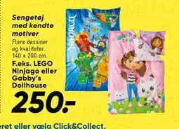 Bilka Sengetøj med kendte motiver tilbud