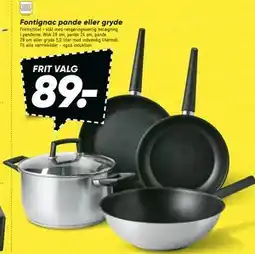 Bilka Fontignac pande eller gryde tilbud