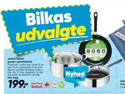 Bilka Jamie Oliver gryde- pandeserie tilbud