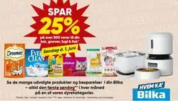 Bilka SPAR 25% på over 300 varer til din kat, gnaver, fugl & fisk tilbud