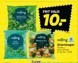 Bilka Grøntsager tilbud