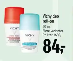 Føtex Vichy deo roll-on tilbud