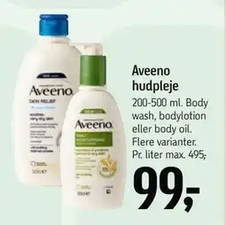 Føtex Aveeno hudpleje tilbud