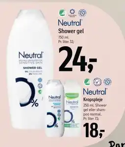 Føtex Shower gel tilbud