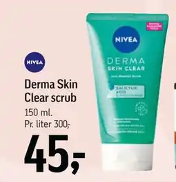 Føtex Derma Skin Clear scrub tilbud