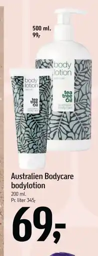 Føtex Australien Bodycare bodylotion tilbud