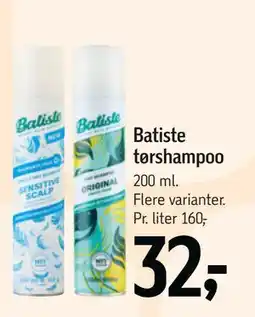 Føtex Batiste tørshampoo tilbud