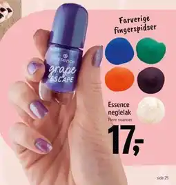 Føtex Essence neglelak tilbud