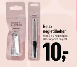 Føtex Relax negletilbehør tilbud