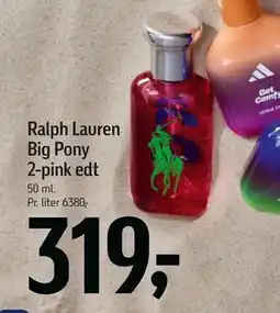 Føtex Ralph Lauren Big Pony 2-pink edt tilbud