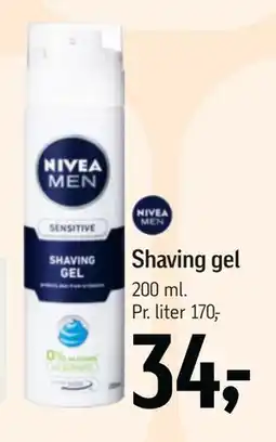 Føtex Shaving gel tilbud