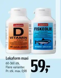 Føtex Lekaform maxi tilbud