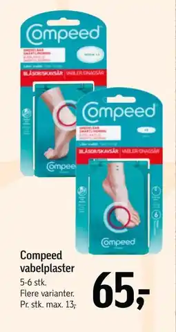 Føtex Compeed vabelplaster tilbud