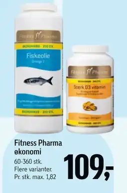 Føtex Fitness Pharma økonomi tilbud