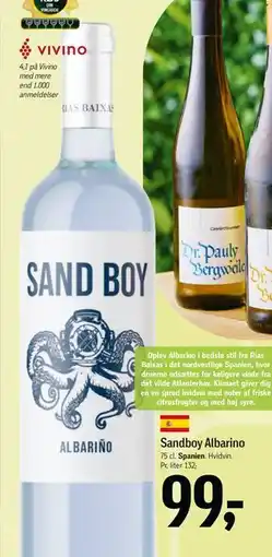 Føtex Sandboy Albarino tilbud