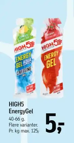 Føtex HIGH5 EnergyGel tilbud