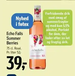 Føtex Echo Falls Summer Berries tilbud