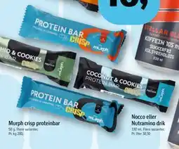 Føtex Murph crisp proteinbar tilbud