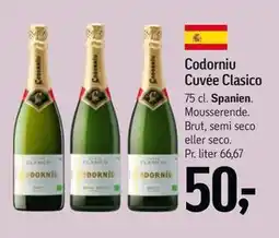 Føtex Codorniu Cuvée Clasico tilbud