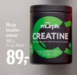 Føtex Murp kreatinpulver tilbud