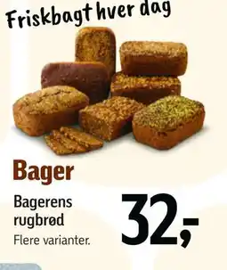 Føtex Bagerens rugbrød tilbud