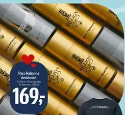 Føtex Paco Rabanne deodorant tilbud