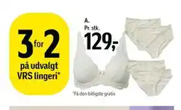 Føtex 3 for 2 på udvalgt VRS lingeri tilbud