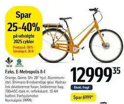Føtex E-Metropolis 8-I tilbud