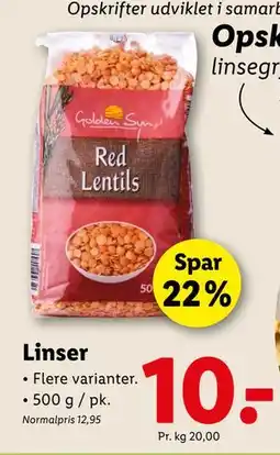 Lidl Linser tilbud