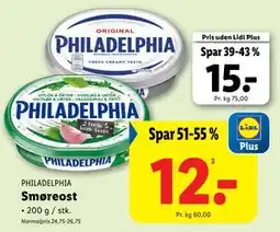 Lidl Smøreost tilbud